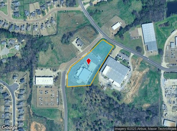 3082 Industrial Dr W, Hernando, MS Parcel Map