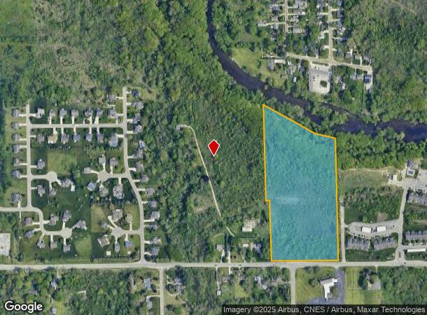 5304 Beecher Rd, Flint, MI Parcel Map