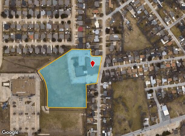 201 Western Ave, Saginaw, TX Parcel Map