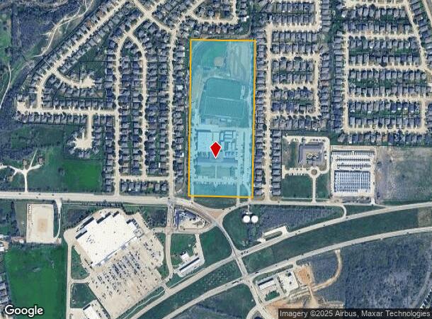 2001 E Main St, Crowley, TX Parcel Map