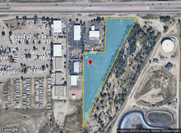 6435 E Platte Ave, Colorado Springs, CO Parcel Map