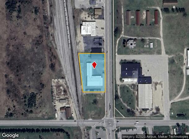  1337 N Mitchell St, Cadillac, MI Parcel Map