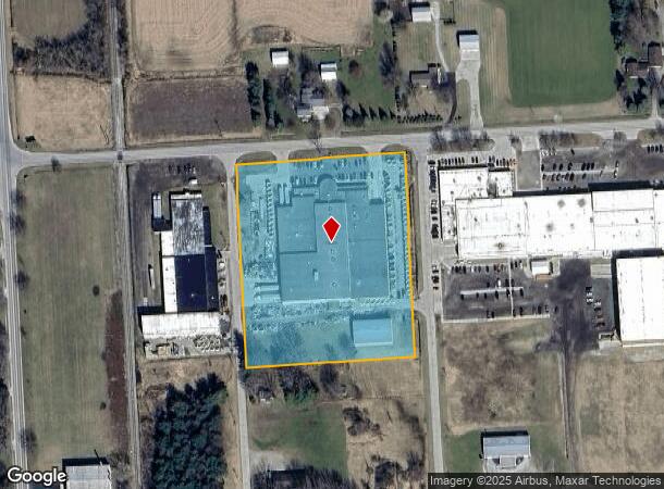  100 Seltzer Rd, Croswell, MI Parcel Map