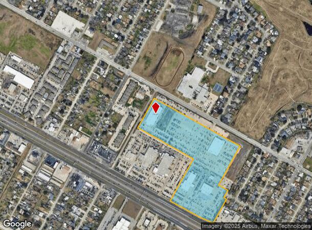 6686 S Padre Island Dr, Corpus Christi, TX Parcel Map