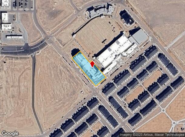 10855 Hidden Pool Hts, Colorado Springs, CO Parcel Map