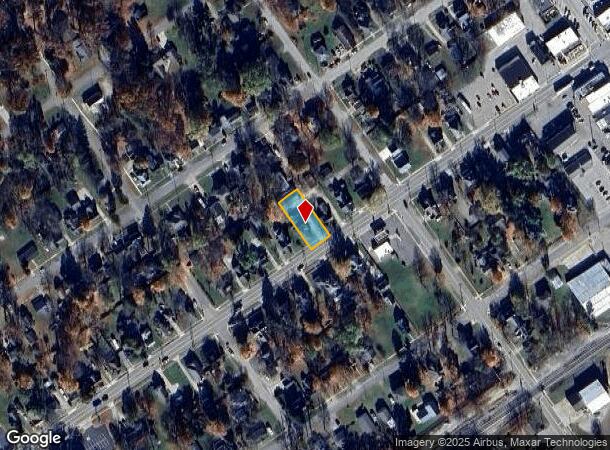 206 W Delaware St, Decatur, MI Parcel Map