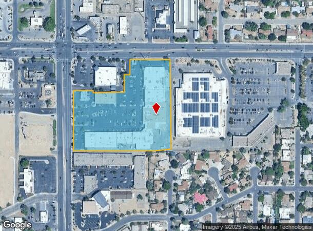 4410 Wyoming Blvd Ne, Albuquerque, NM Parcel Map