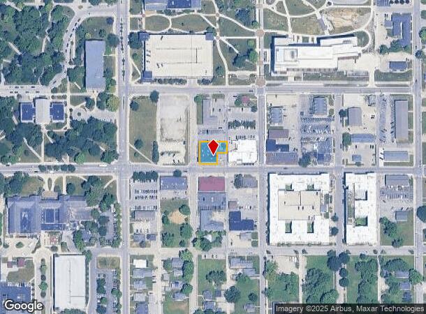 1712 W University Ave & 1716 Ave W, Muncie, IN Parcel Map