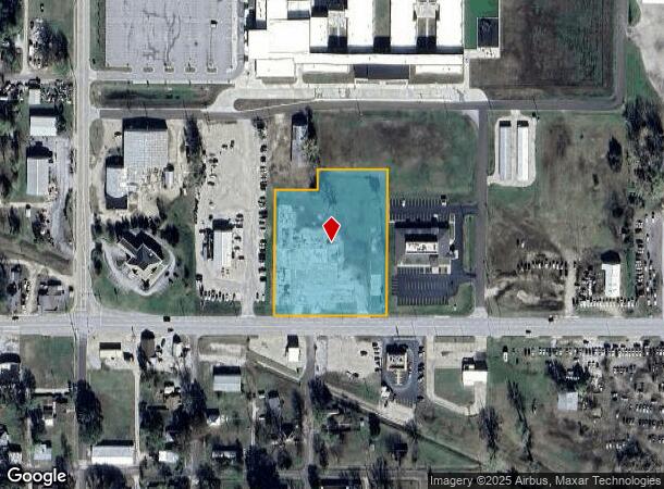 1406 East St, Iola, KS Parcel Map