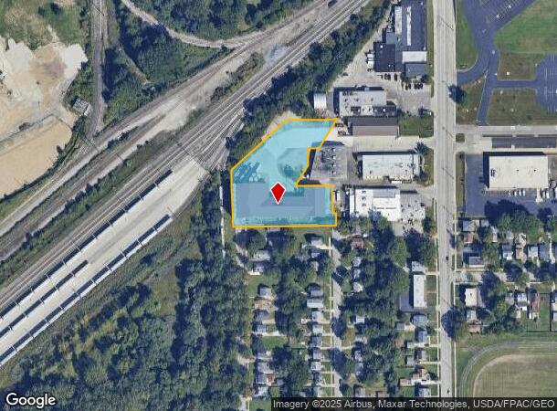 1400 E 222Nd St, Euclid, OH Parcel Map