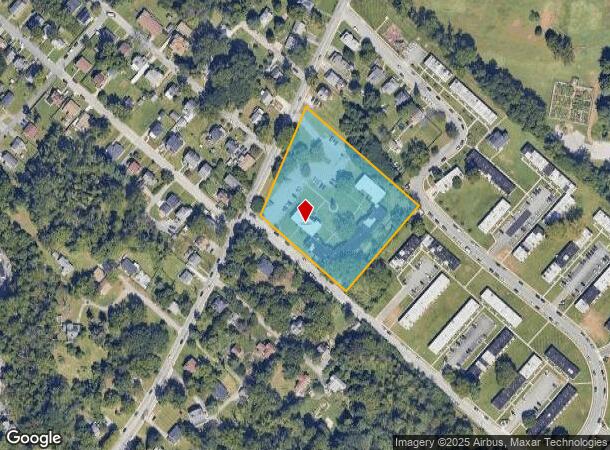 1901 N Forest Park Ave, Gwynn Oak, MD Parcel Map