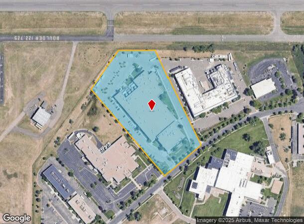  5505 Airport Blvd, Boulder, CO Parcel Map