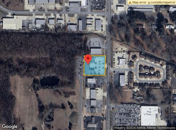  1102 S Pine St, Cabot, AR Parcel Map