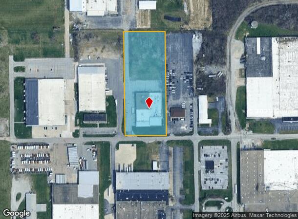 4010 Piper Dr, Fort Wayne, IN Parcel Map