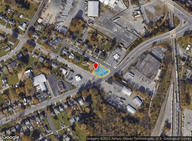  1045 Virginia Ave, Hagerstown, MD Parcel Map