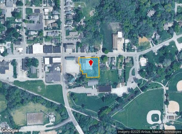  465 Locust St, Middletown, IN Parcel Map