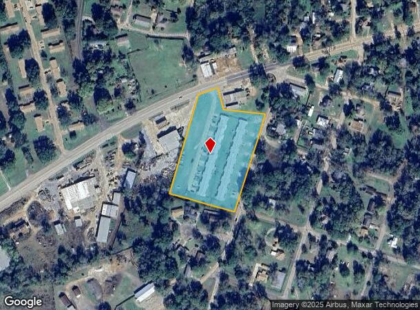  325 W Goliad Ave, Crockett, TX Parcel Map