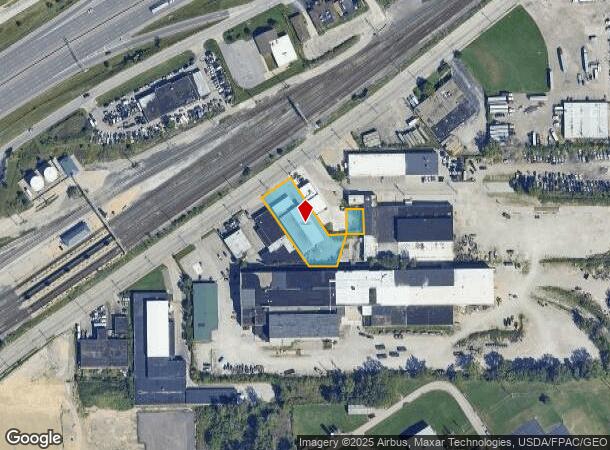 21000 Saint Clair Ave, Euclid, OH Parcel Map