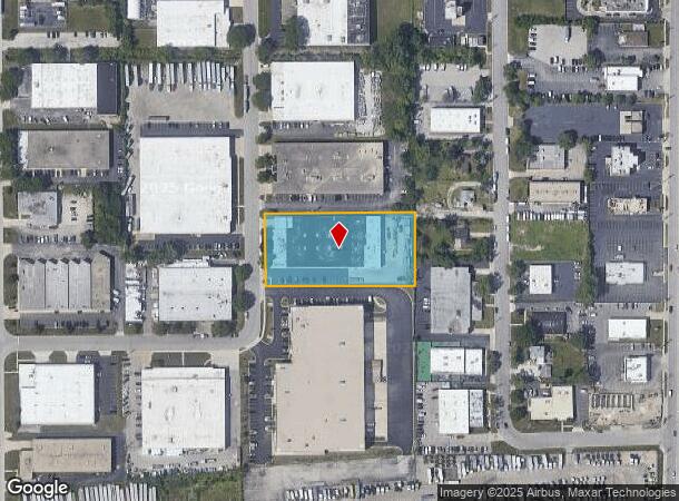 857 N Larch Ave, Elmhurst, IL Parcel Map