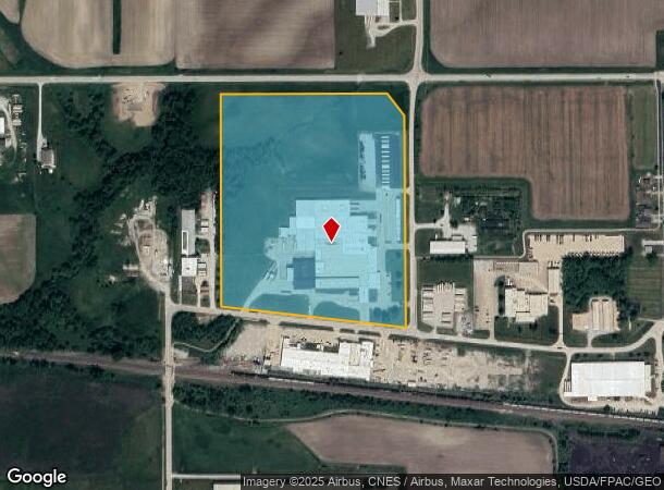 1801 W Stone Ave, Fairfield, IA Parcel Map