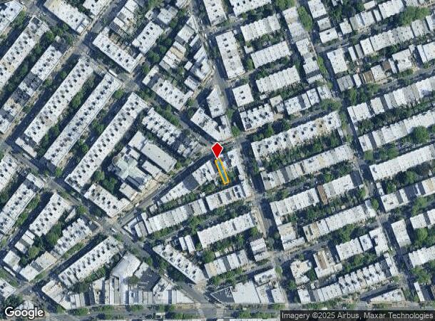  5850 Catalpa Ave, Ridgewood, NY Parcel Map