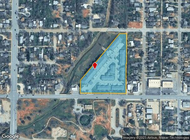  2702 S 7Th St, Abilene, TX Parcel Map