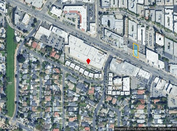  18627 Ventura Blvd, Tarzana, CA Parcel Map