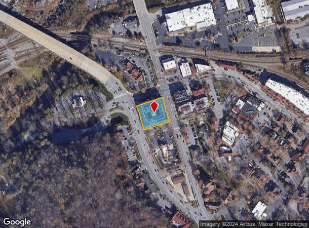  11 Boston Way, Asheville, NC Parcel Map