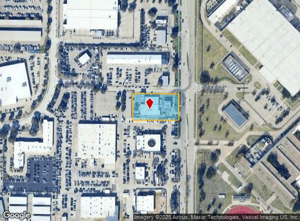  1101 Coit Rd, Plano, TX Parcel Map