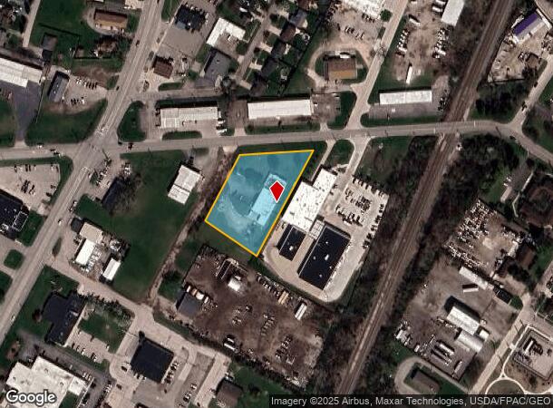  1135 W 7Th St, Monroe, MI Parcel Map