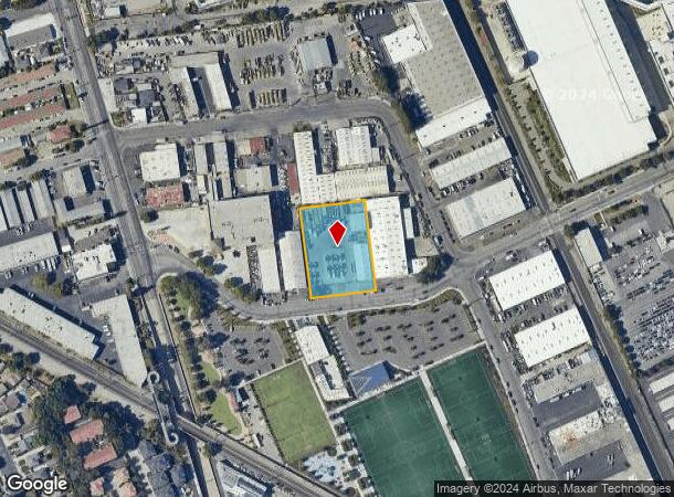  735 Reed St, Santa Clara, CA Parcel Map