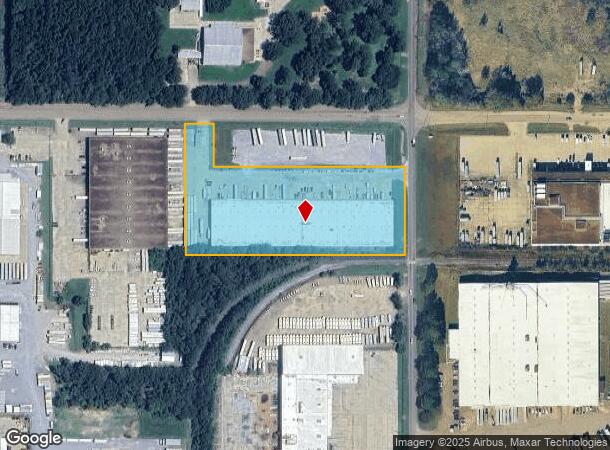  1355 Boling St, Jackson, MS Parcel Map