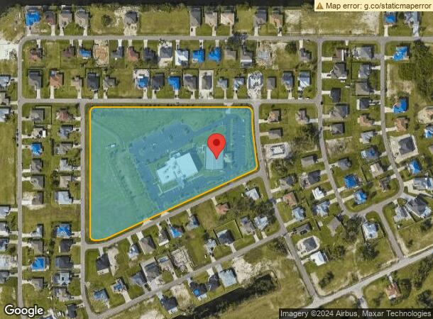  204 Sw 11Th Pl, Cape Coral, FL Parcel Map