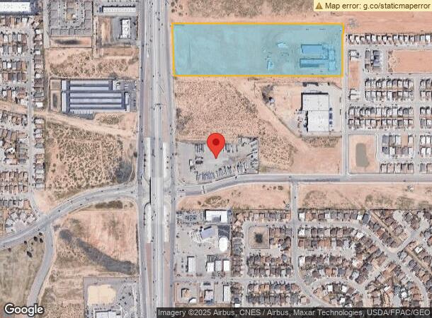  1730 Joe Battle Blvd, El Paso, TX Parcel Map