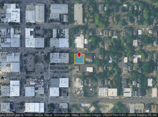 1316 Se 12Th Ave, Portland, OR Parcel Map