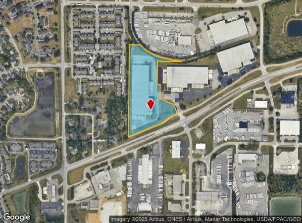  1727 Georgesville Rd, Columbus, OH Parcel Map
