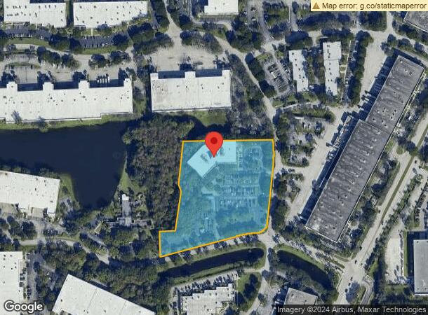  1100 Park Central Blvd S, Pompano Beach, FL Parcel Map