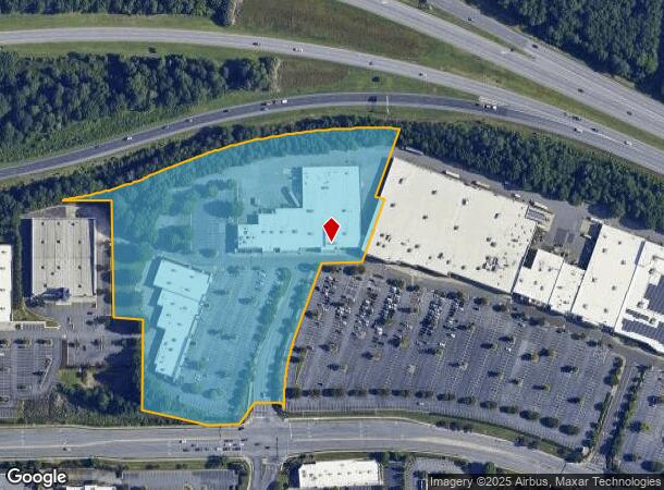 1050 Hanes Mall Blvd, Winston Salem, NC Parcel Map