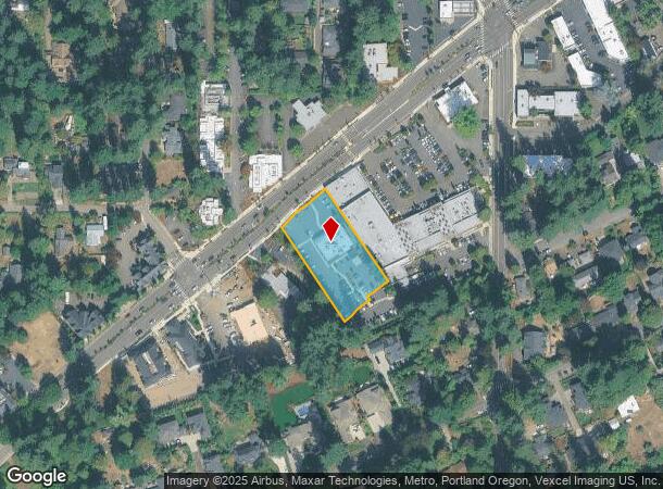  16444 Boones Ferry Rd, Lake Oswego, OR Parcel Map