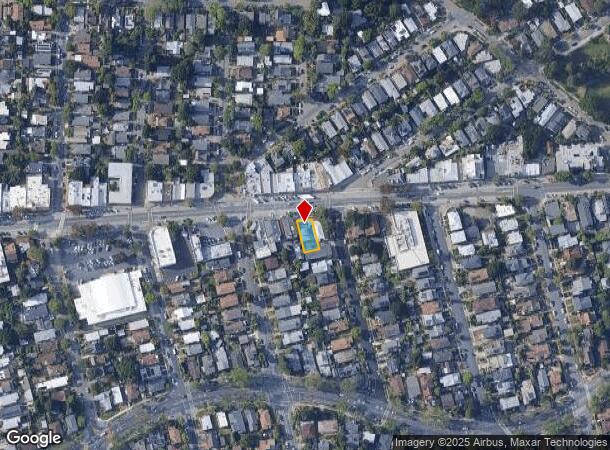 1564 Solano Ave, Albany, CA Parcel Map