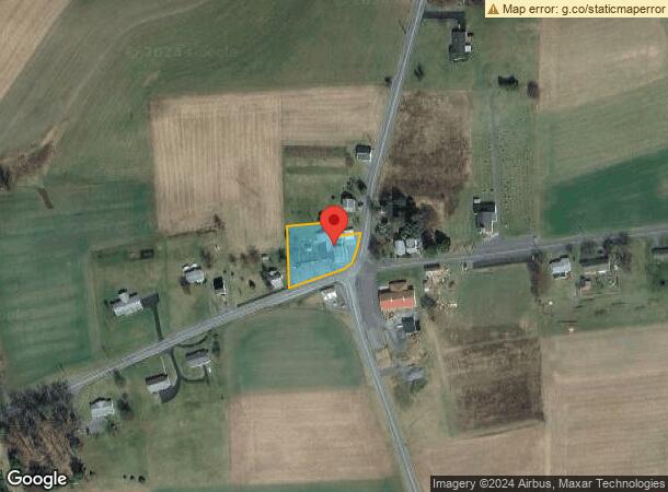  1071 Vista Rd, Pitman, PA Parcel Map