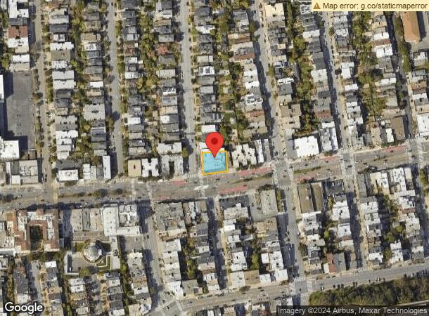  3360 Geary Blvd, San Francisco, CA Parcel Map