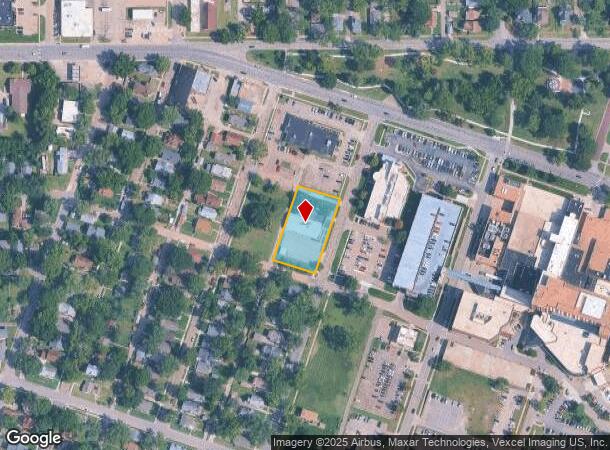 635 Sw College Ave, Topeka, KS Parcel Map