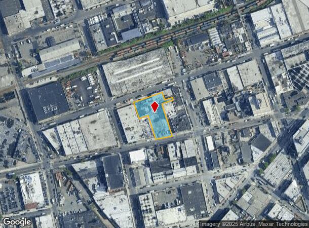 561 Johnson Ave, Brooklyn, NY Parcel Map