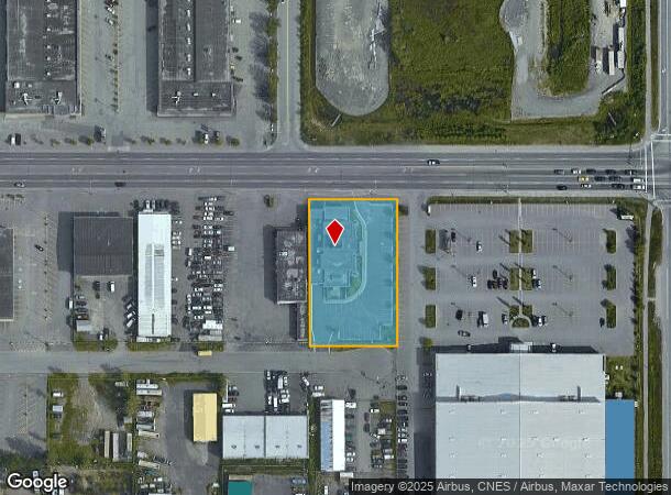 400 W Intl Airport Rd, Anchorage, AK Parcel Map