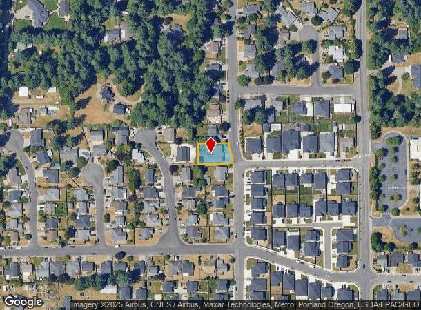  9214 Ne 150Th Ave, Vancouver, WA Parcel Map