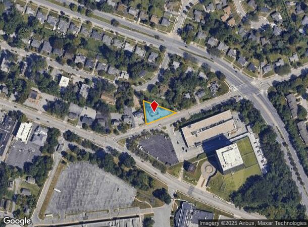  606 Providence Rd, Towson, MD Parcel Map