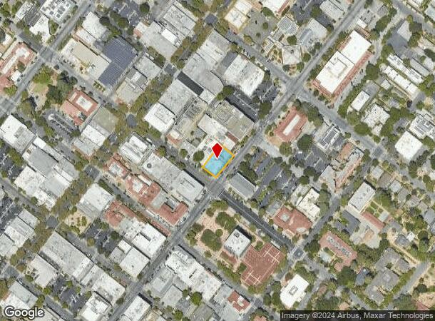  321 Hamilton Ave, Palo Alto, CA Parcel Map