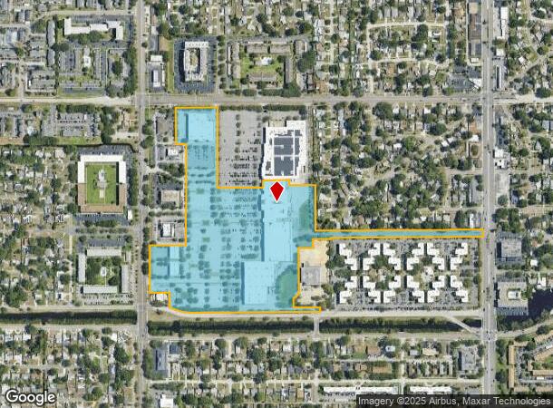  7711 Dr Martin Luther King Jr St N, Saint Petersburg, FL Parcel Map