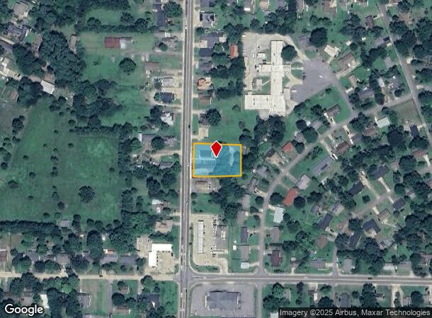 409 S Rogers St, Clarksville, AR Parcel Map
